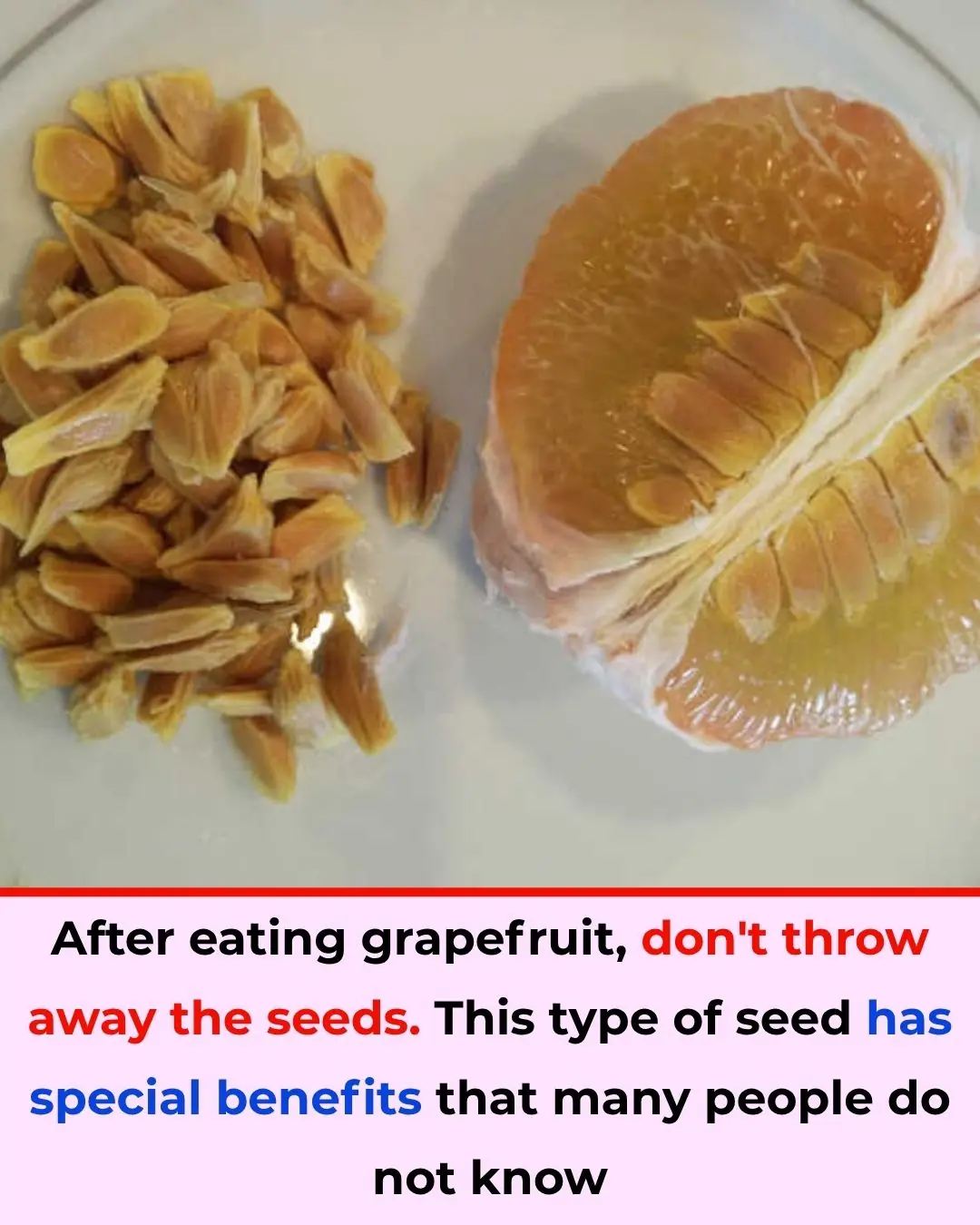 Don’t Throw Away Grapefruit Seeds – These Tiny Seeds Have Surprising Benefits