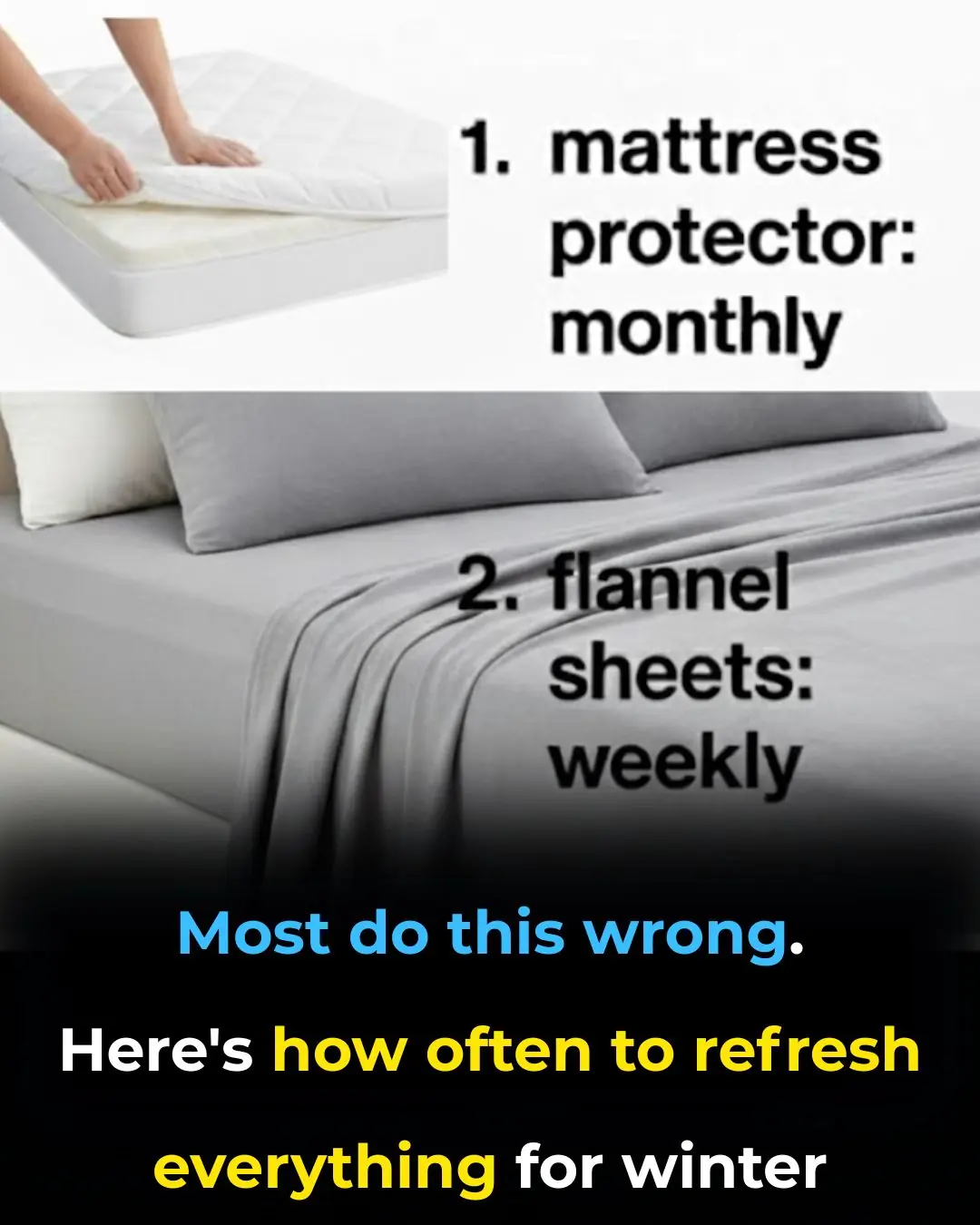 Most do this wrong. Here’s how often to refresh everything for winter