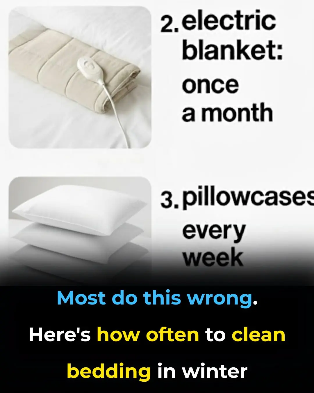 Most do this wrong. Here’s how often to clean bedding in winter