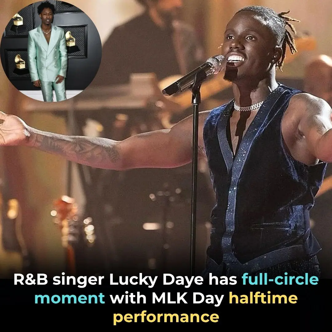 R&B Singer Lucky Daye Has Full-Circle Moment with MLK Day Halftime Performance