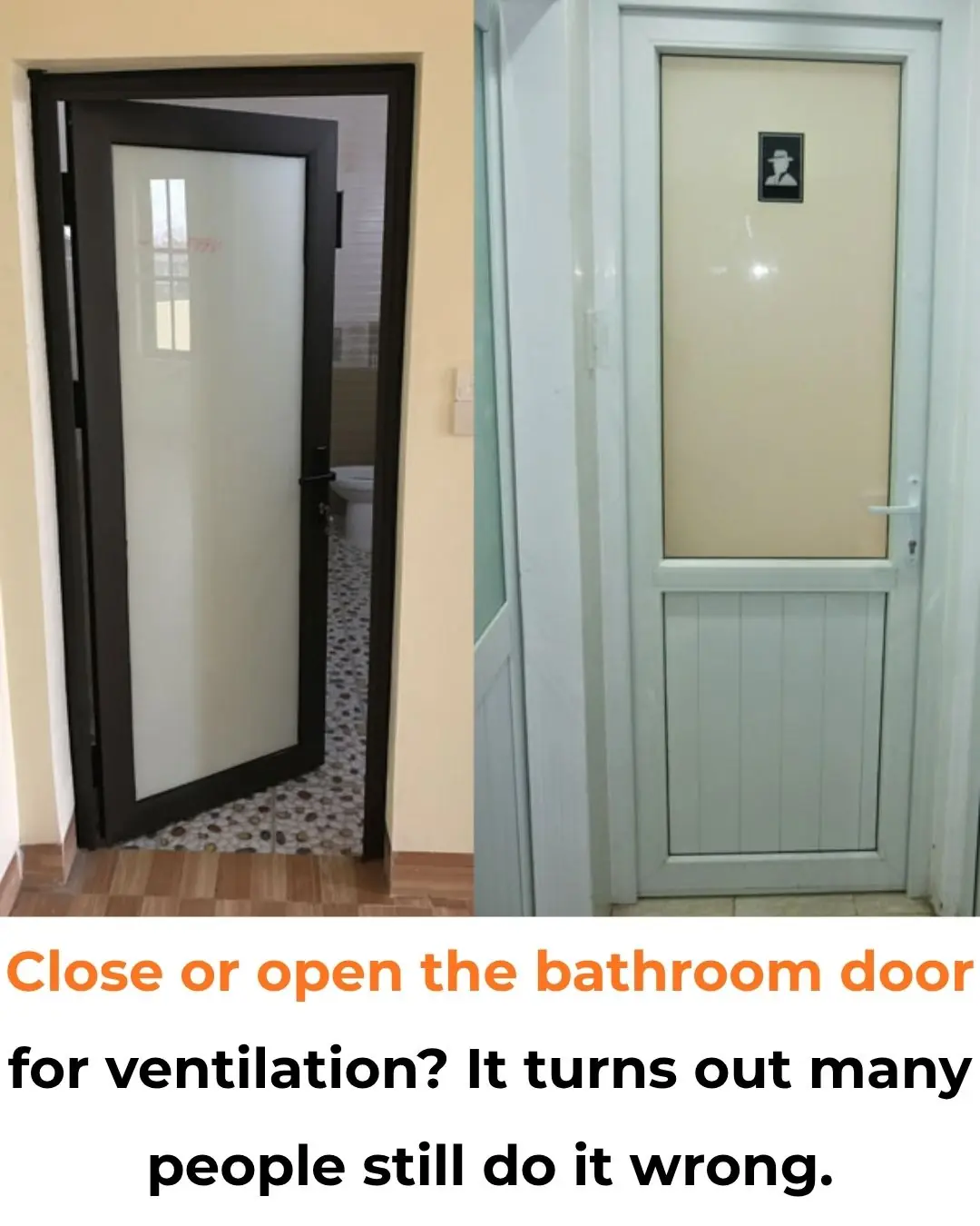 Should You Keep Your Bathroom Door Open or Closed? Many People Still Get It Wrong