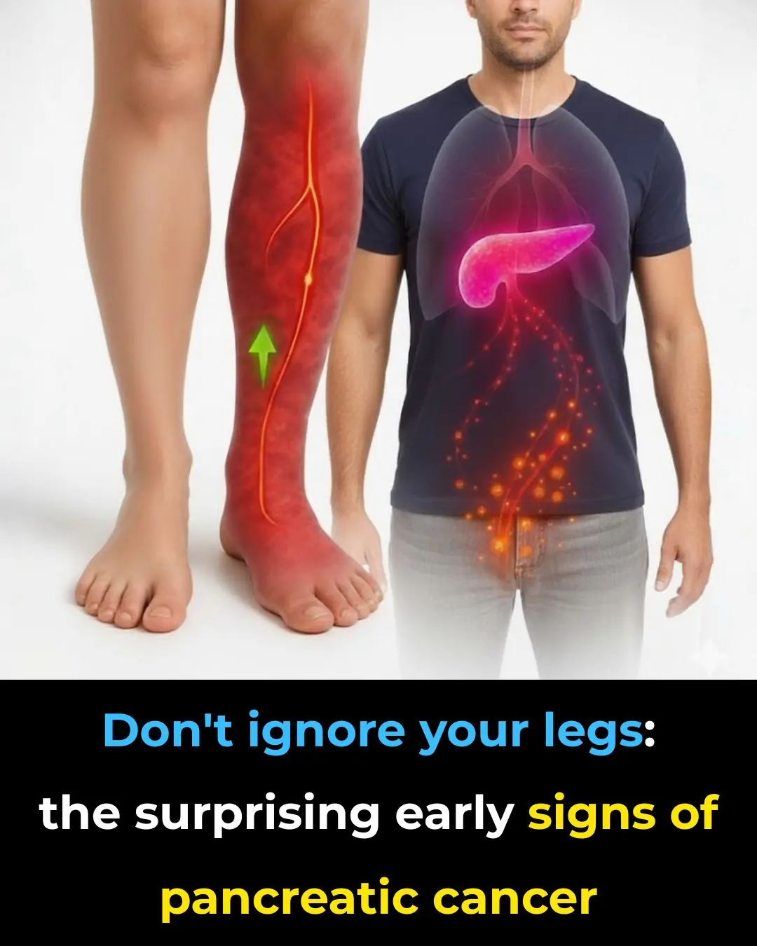 Don’t ignore your legs: the surprising early signs of pancreatic cancer