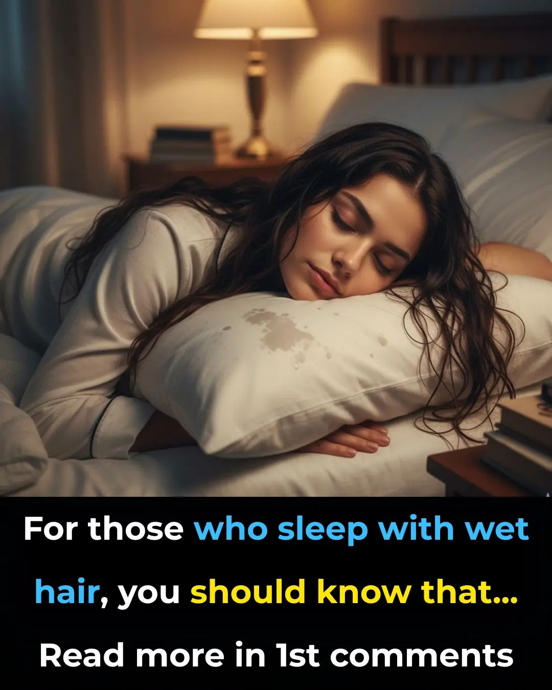 Is Sleeping with Wet Hair Really That Bad