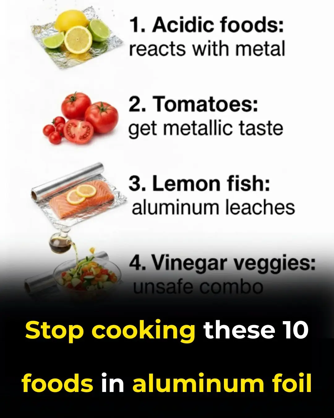 10 Foods You Should Never Cook in Aluminum Foil — And Why It Could Be Dangerous