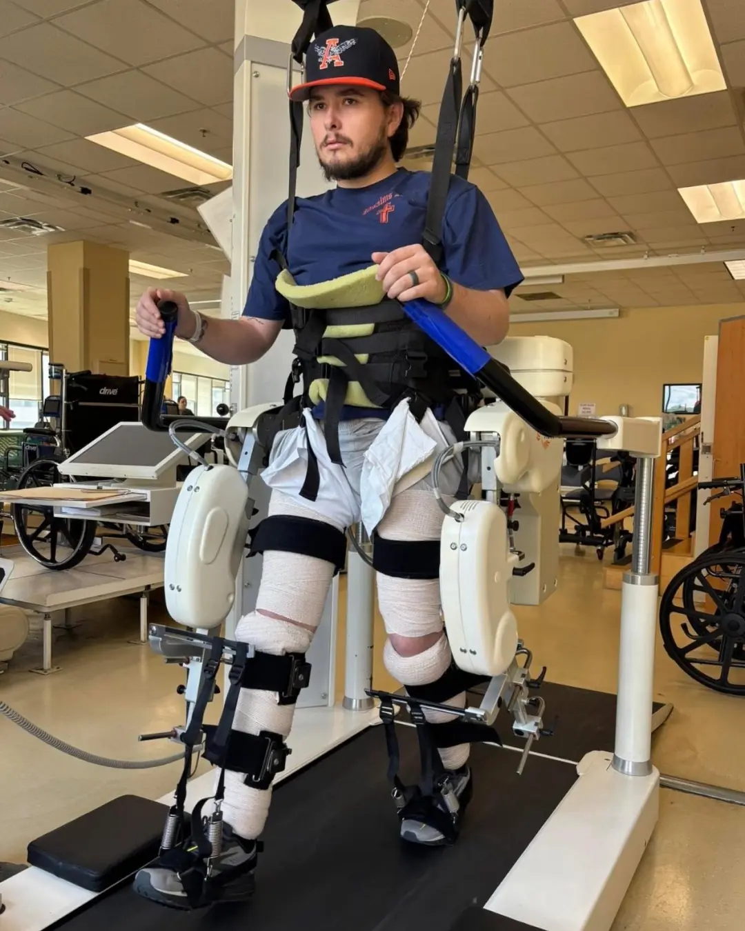 Two Steps Toward Hope: Brady Smith’s Fight to Walk Again