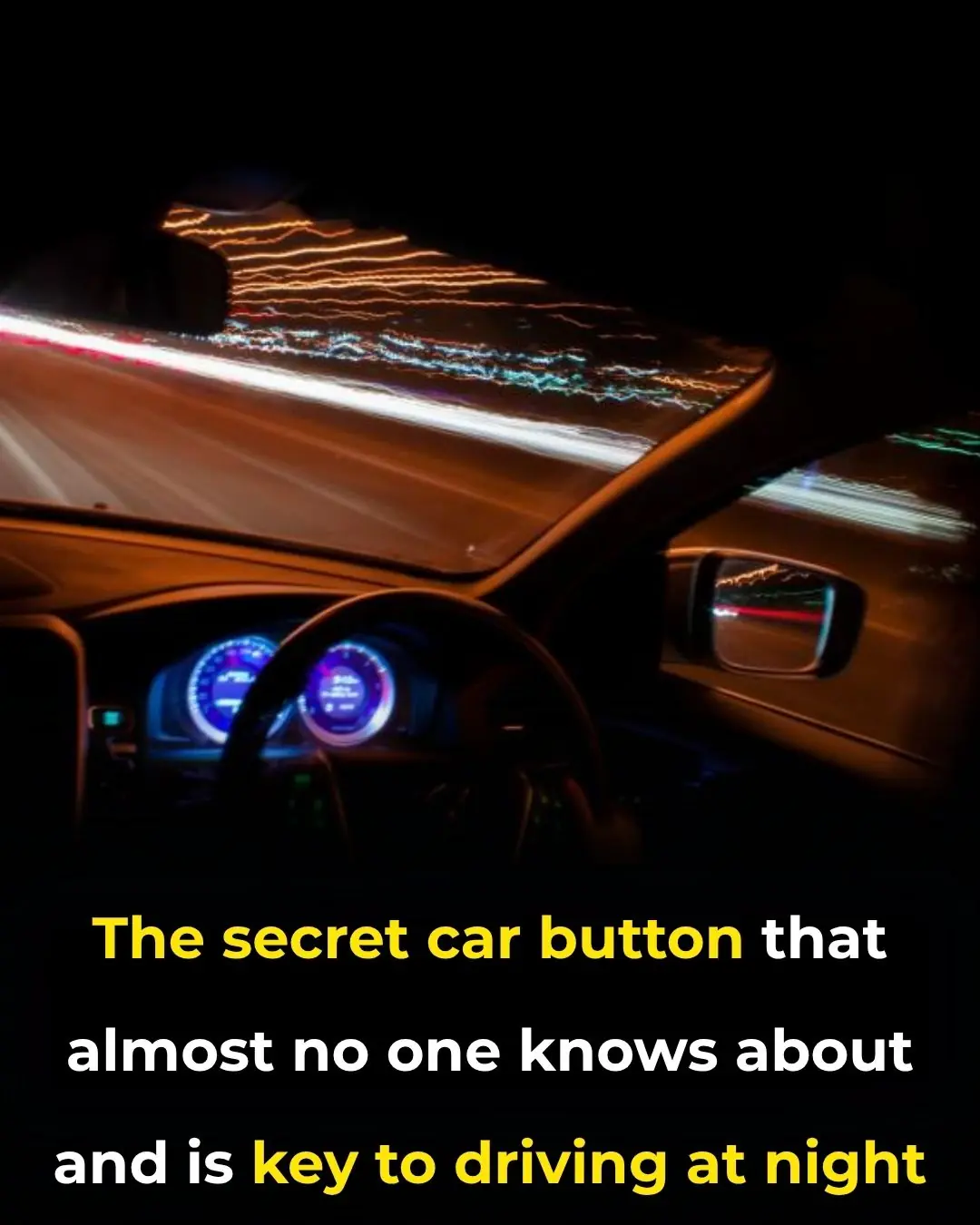 Most Drivers Miss This Simple Button That Improves Visibility At Night