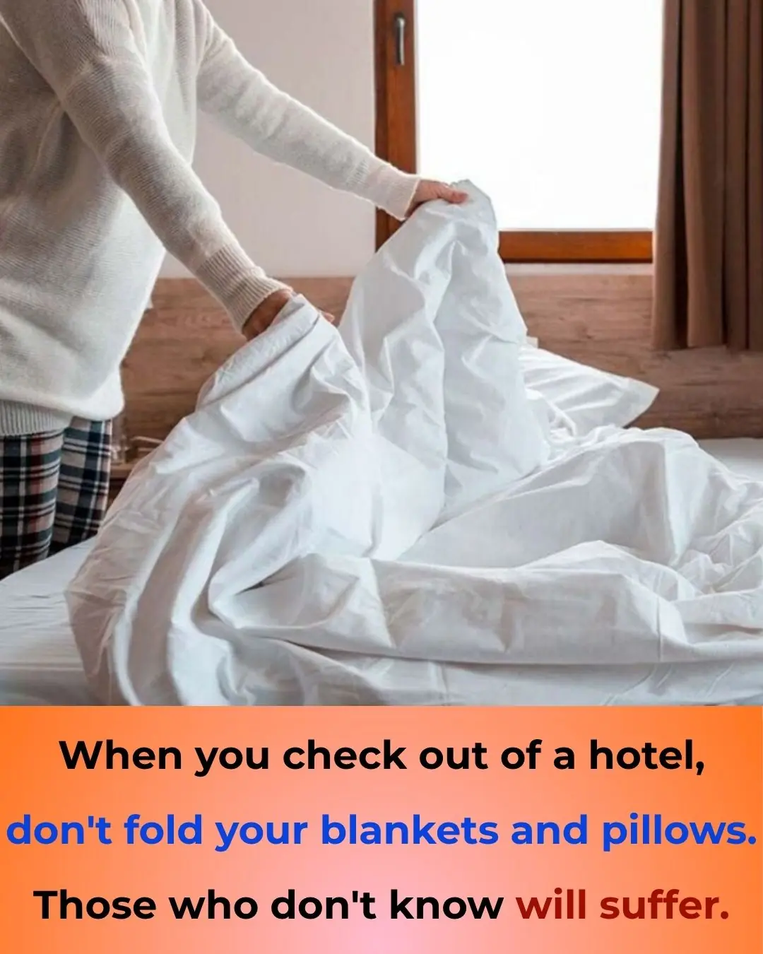 Why You Shouldn’t Rush to Fold the Bed When Checking Out of a Hotel