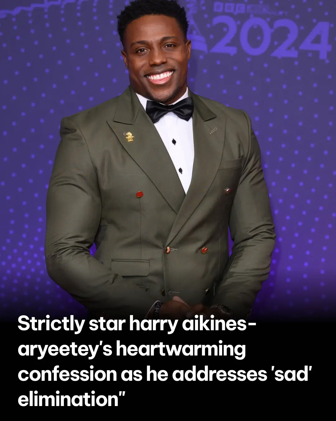Strictly star Harry Aikines-Aryeetey addresses ‘heartbreaking’ elimination: ‘It’s nice to go out on a party’