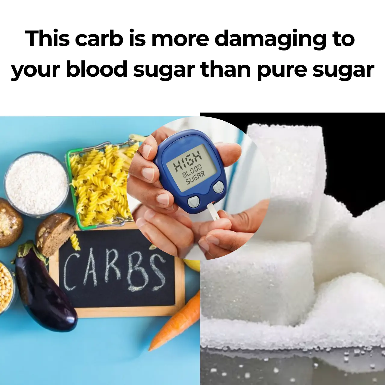 This carb is more damaging to your blood sugar than pure sugar