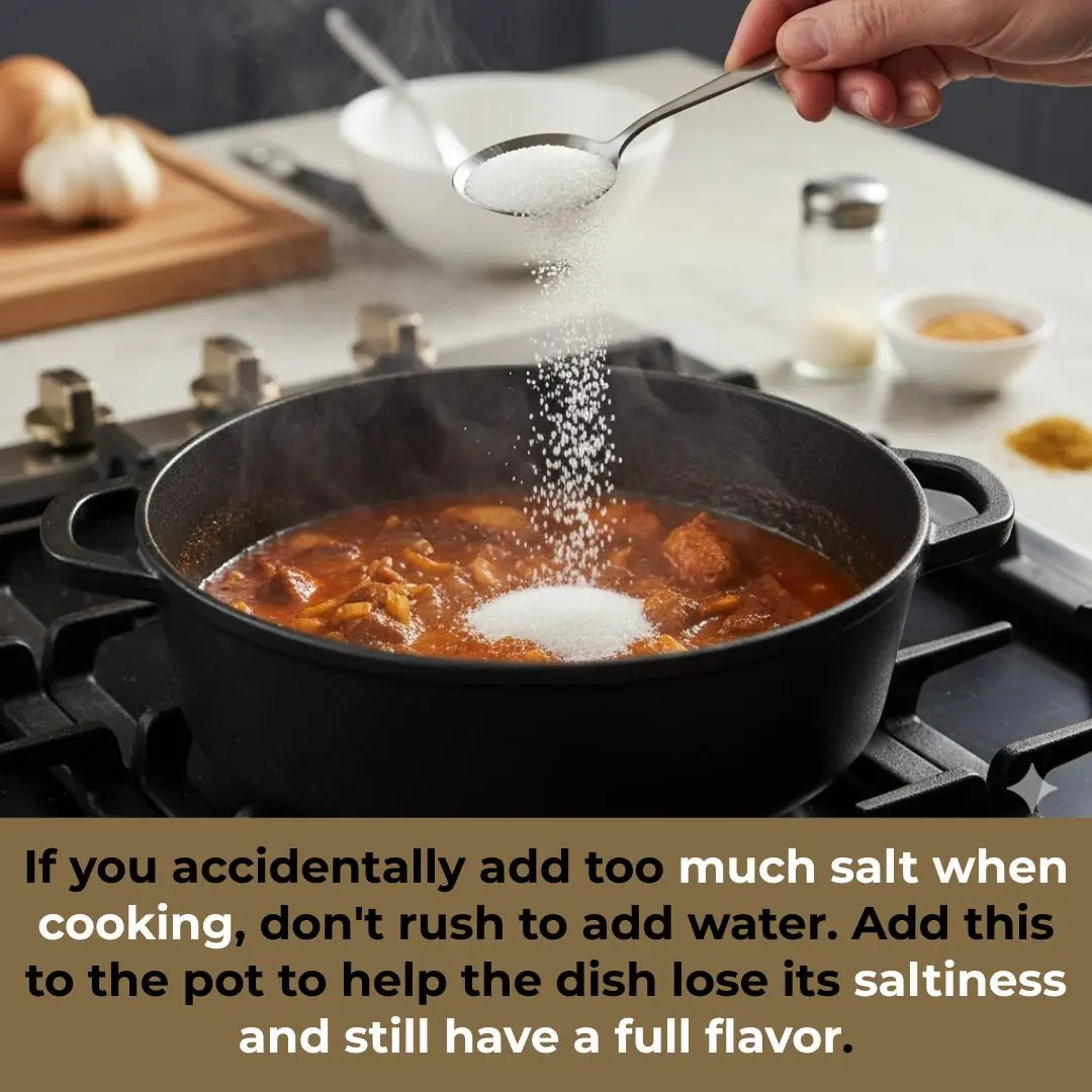 Tips If You Accidentally Add Too Much Salt While Cooking