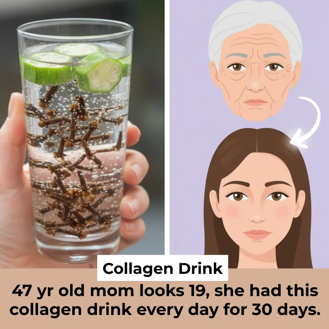 Clove Okra Collagen Drink: Wrinkle-Free Skin, No Age Spots
