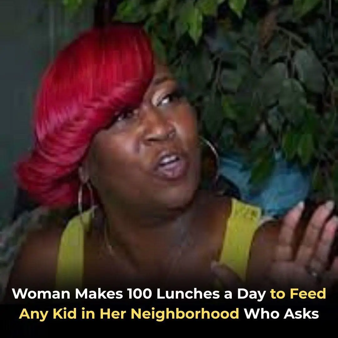 Woman Makes 100 Lunches a Day to Feed Any Kid in Her Neighborhood Who Asks