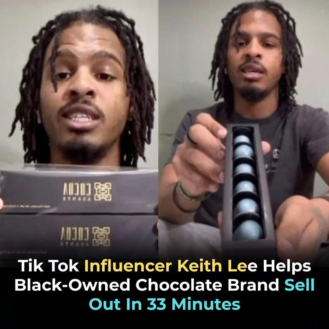 TikTok Influencer Keith Lee Helps Black-Owned Chocolate Brand Sell Out In 33 Minutes