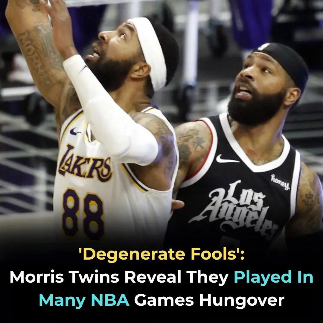 ‘Degenerate Fools’: Morris Twins Reveal They Played In Many NBA Games Hungover