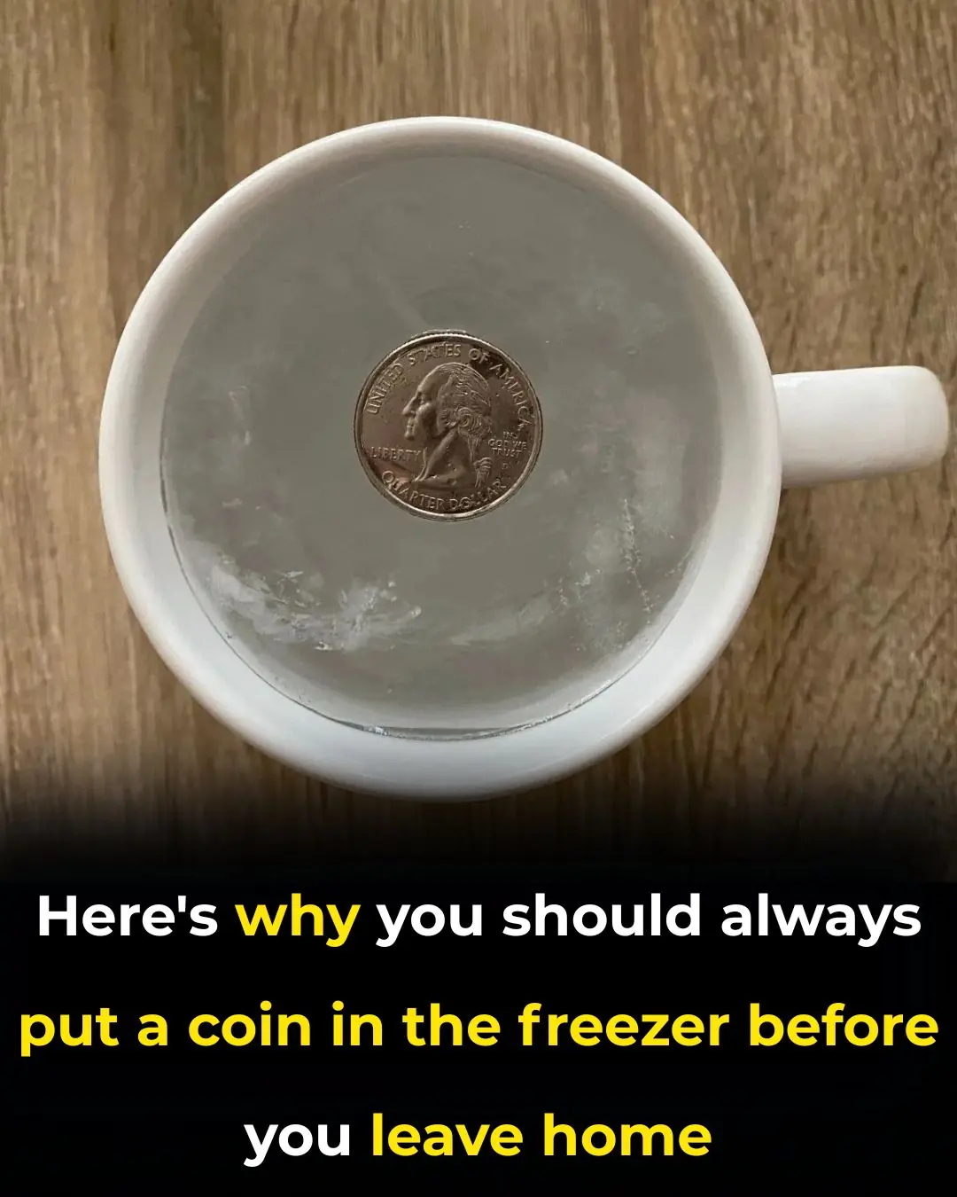 The Reason You Should Always Place a Coin in Your Freezer