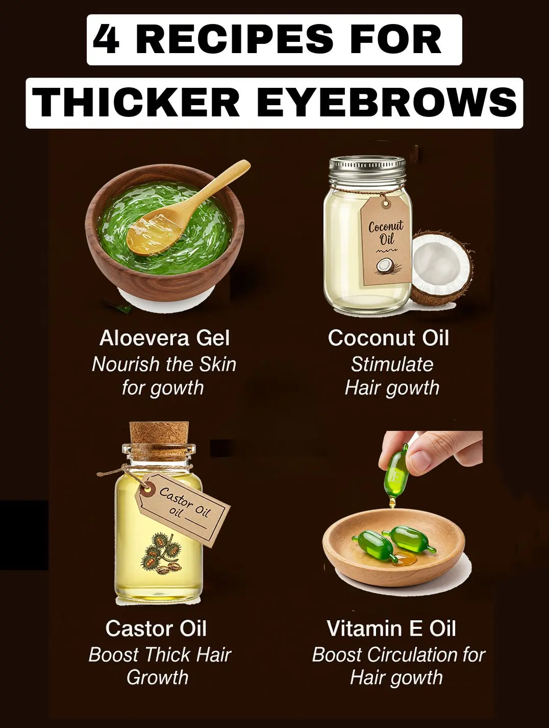 12 Natural Eyebrow Growth Remedies That Actually Work