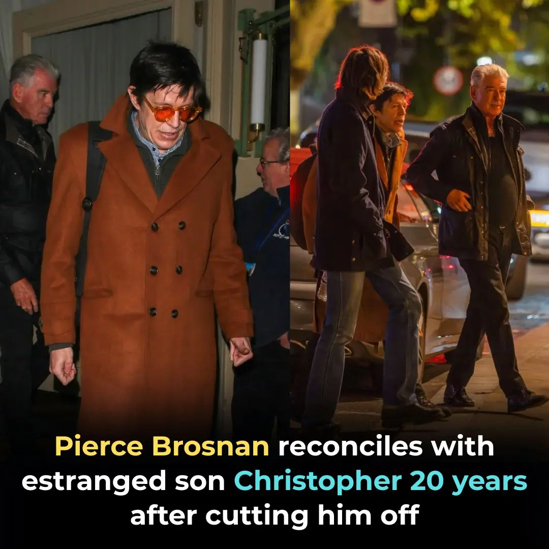 Pierce Brosnan reconciles with estranged son Christopher 20 years after cutting him off