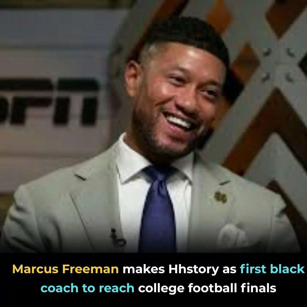 Marcus Freeman Makes History as First Black Coach to Reach College Football Finals