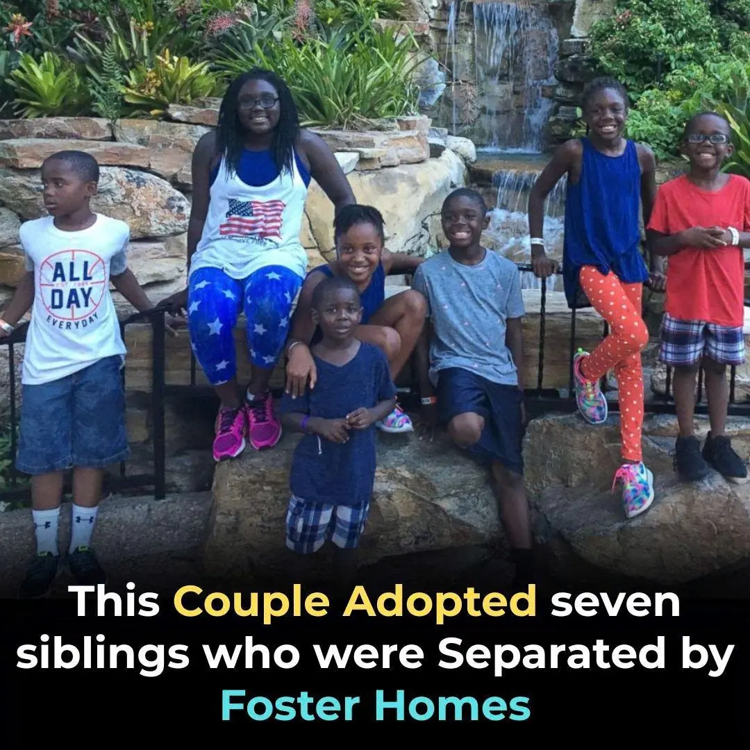 The Complete Seven: This Couple Adopted Seven Siblings Who Were Separated By Foster Homes