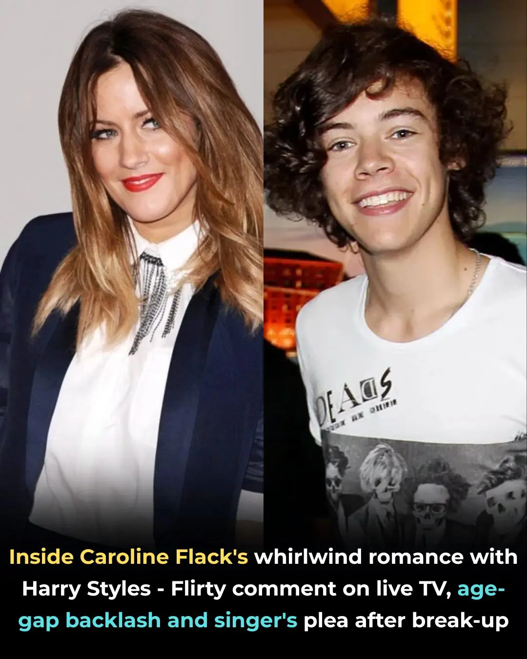 Caroline Flack’s dating history with Harry Styles uncovered in Disney’s Search for the Truth documentary