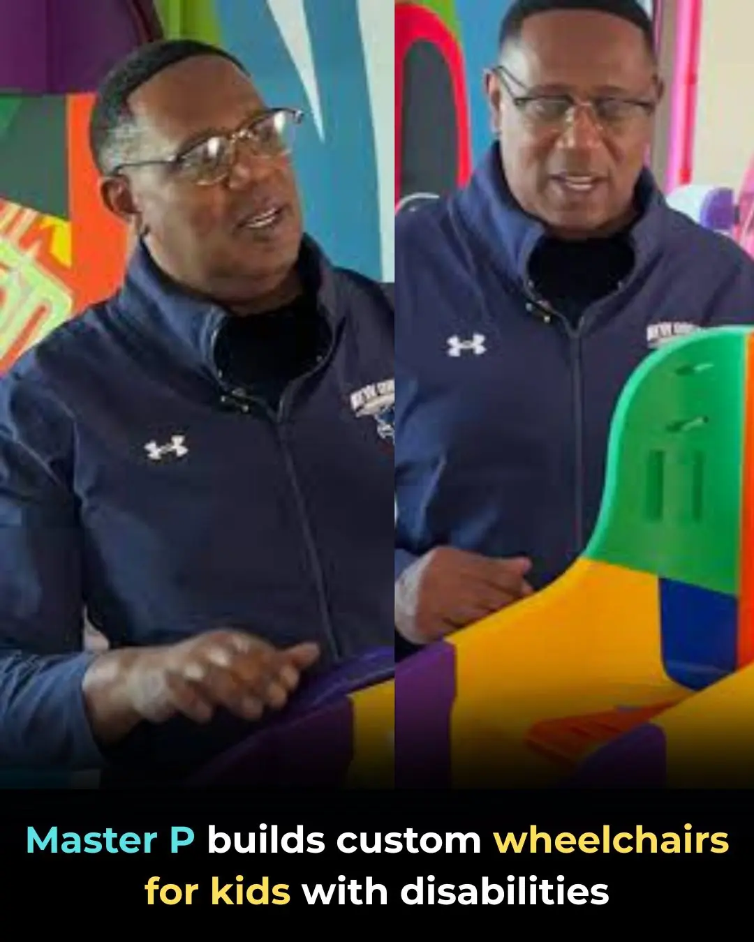 Master P Builds Custom Wheelchairs for Kids with Disabilities