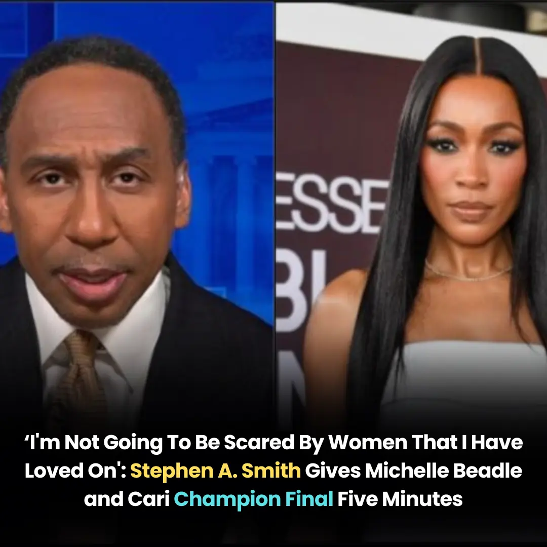 ‘Do You Have That Same Smoke? I’m Sick Of It’: Stephen A. Smith Believes His Rebuttal To Michelle Beadle and Cari Champion Is Giving Them The ‘Attention’ They Seek