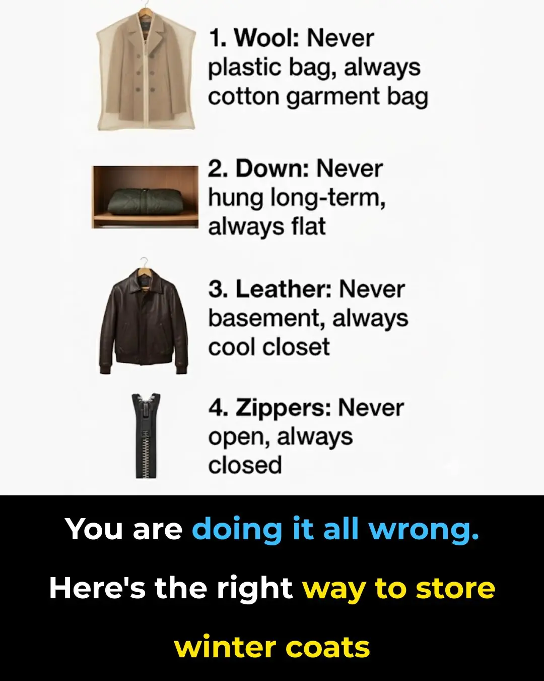 You’re Storing Your Winter Coats All Wrong — Here’s How to Do It Right