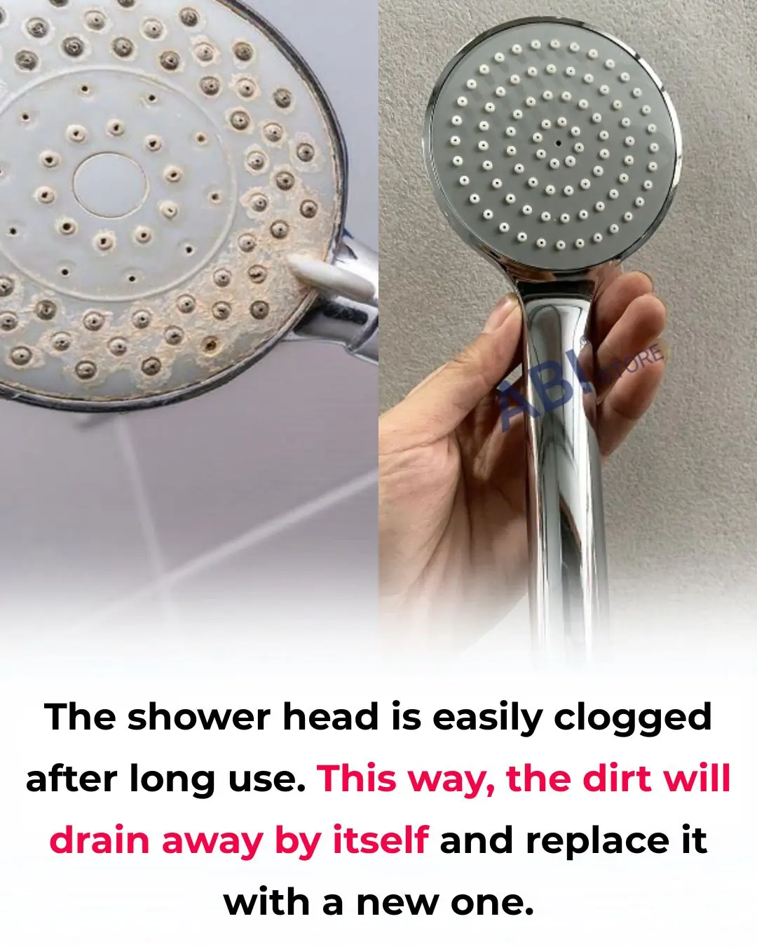 Shower Head Clogged After Long Use? Try This Method to Clean It Easily Without Spending Money