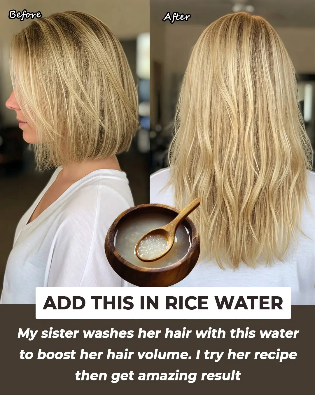 Homemade rice water for thick hair growth: Easy recipe for thick, shiny hair