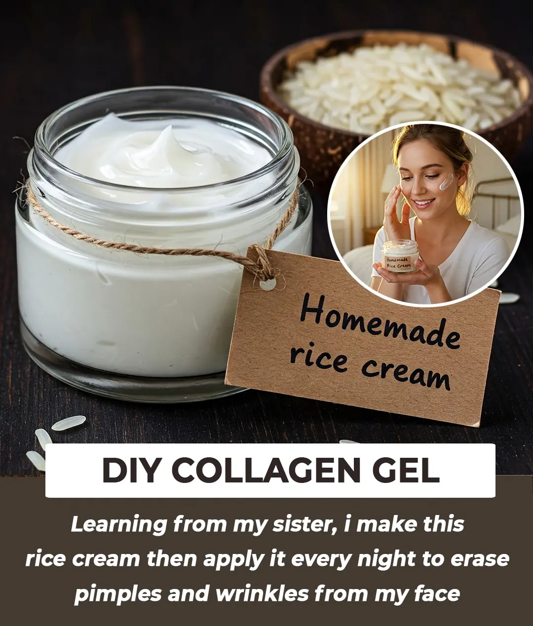 The DIY anti-ageing cream that is very effective to get rid of wrinkles and fine lines on your face