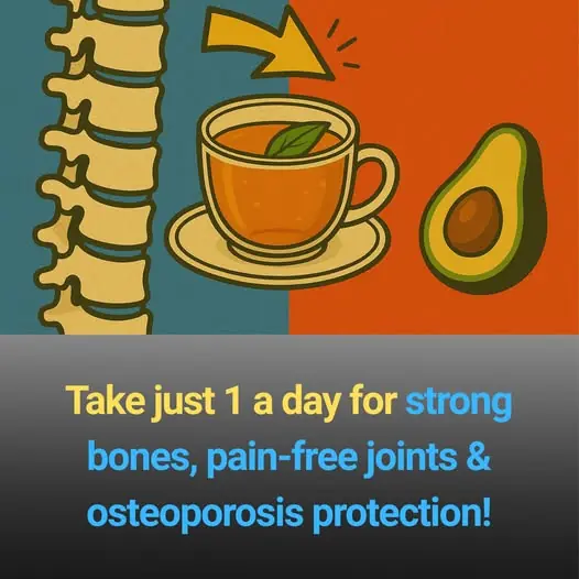 Take just 1 a day for strong bones, pain-free joints & osteoporosis protection!