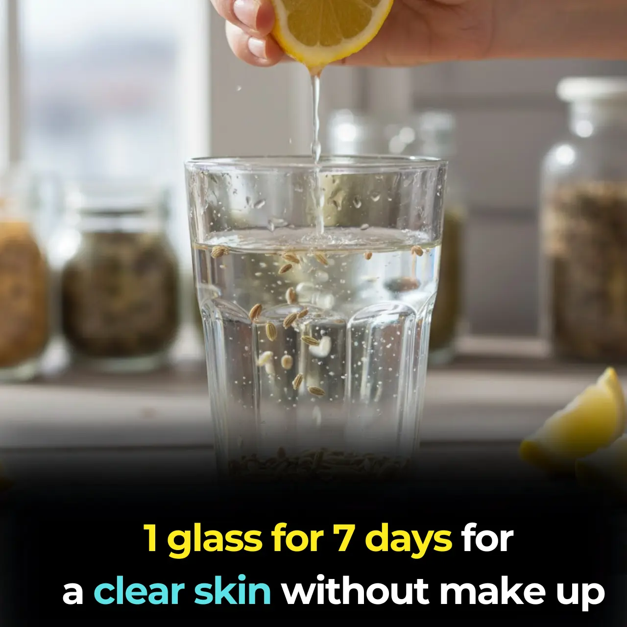 Skin Glow Drink With Fennel Seeds