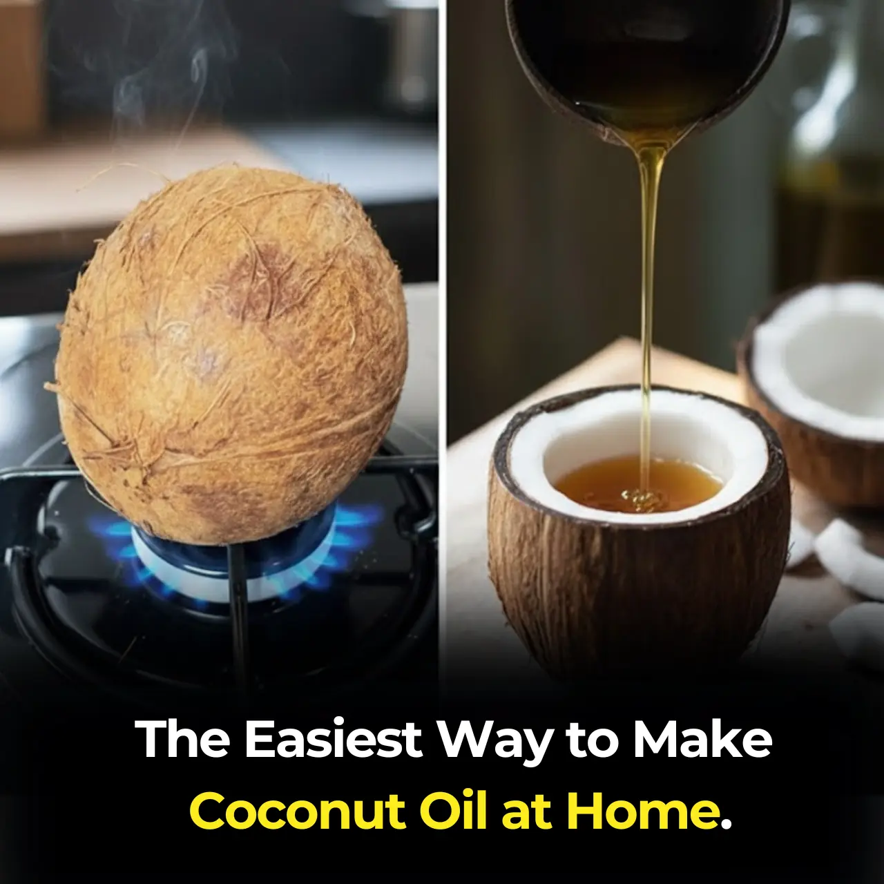 The Easiest Way to Make Coconut Oil at Home