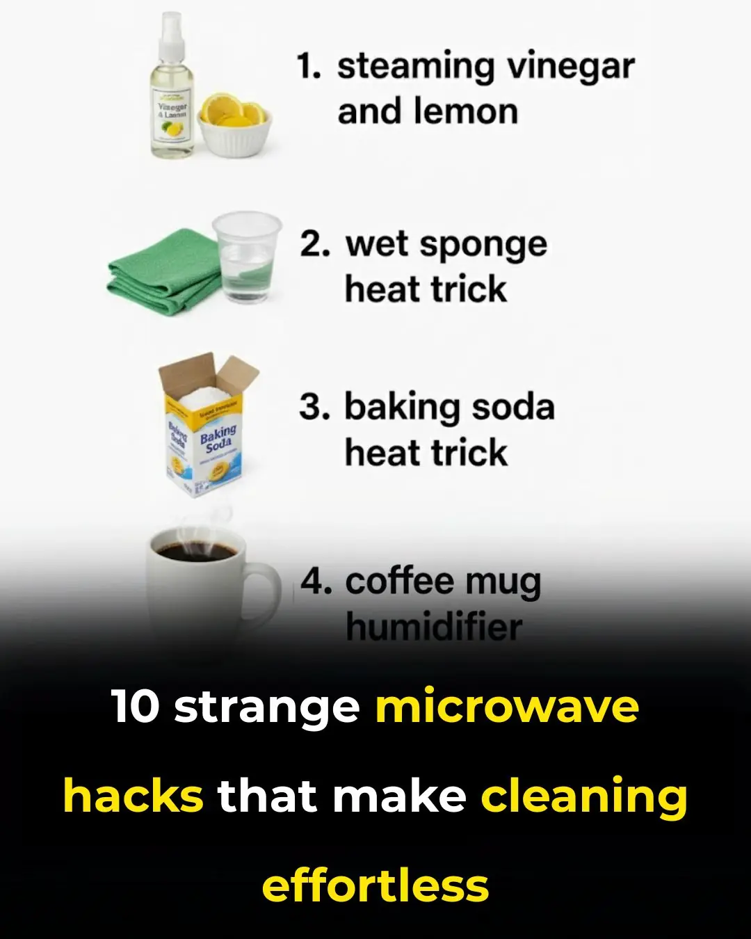 10 Weird Microwave Tricks That Make Cleaning Shockingly Easy