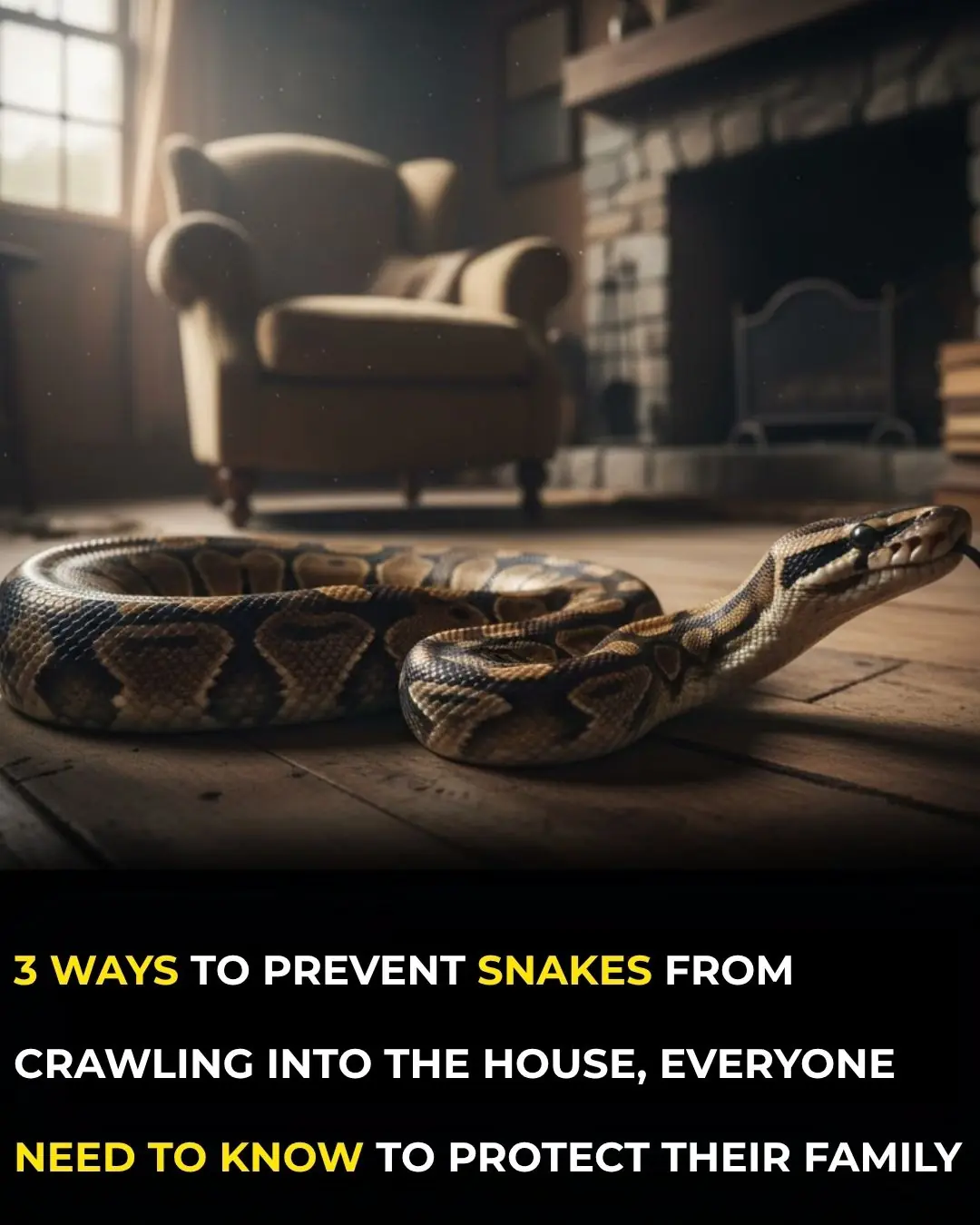 3 Effective Ways Everyone Should Know To Prevent Snakes From Entering Your Home