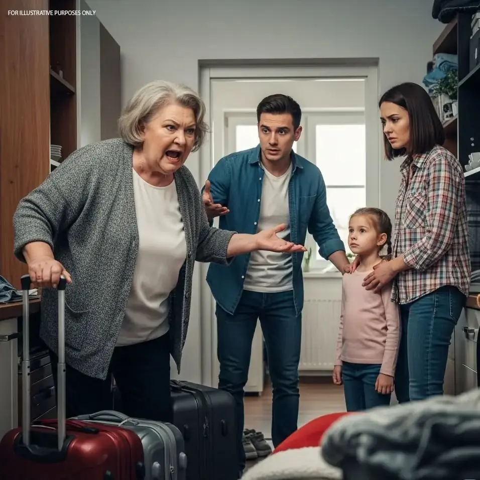 My MIL Barged into Our Apartment, Saying, 'Your Daughter from Your First Marriage Isn't Welcome Here' but My Mom's Response Sh ut Her Down