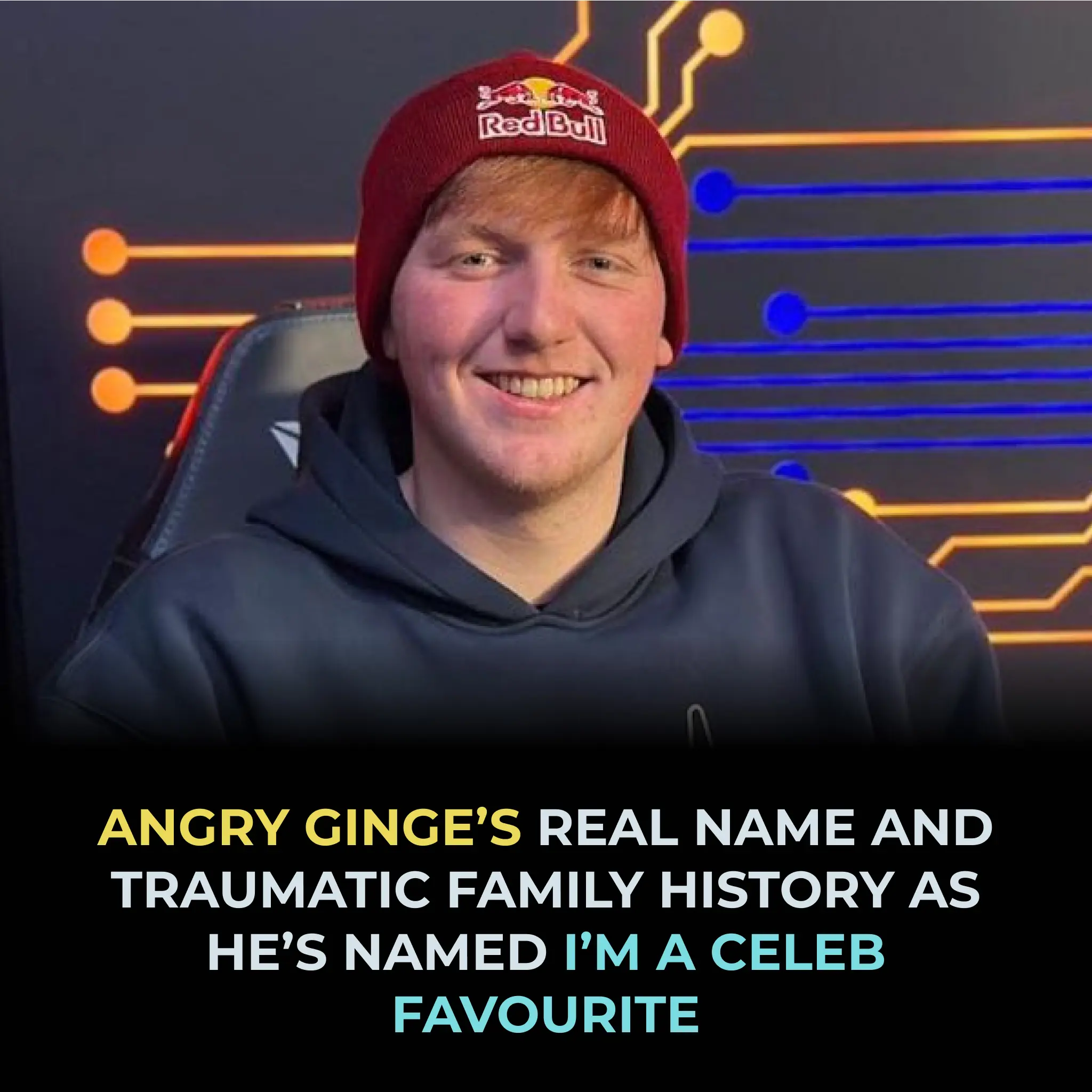 ANGRY GINGE’S REAL NAME AND TRAUMATIC FAMILY HISTORY AS HE’S NAMED I’M A CELEB FAVOURITE