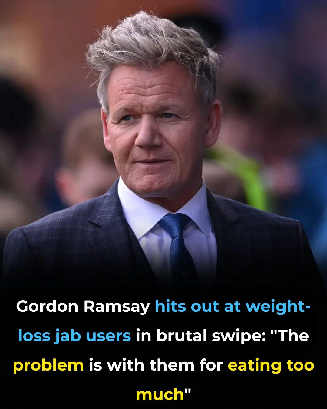 🔥 Gordon Ramsay Delivers "Brutal Swipe" at Weight-Loss Jab Users, Refusing to Alter Menus