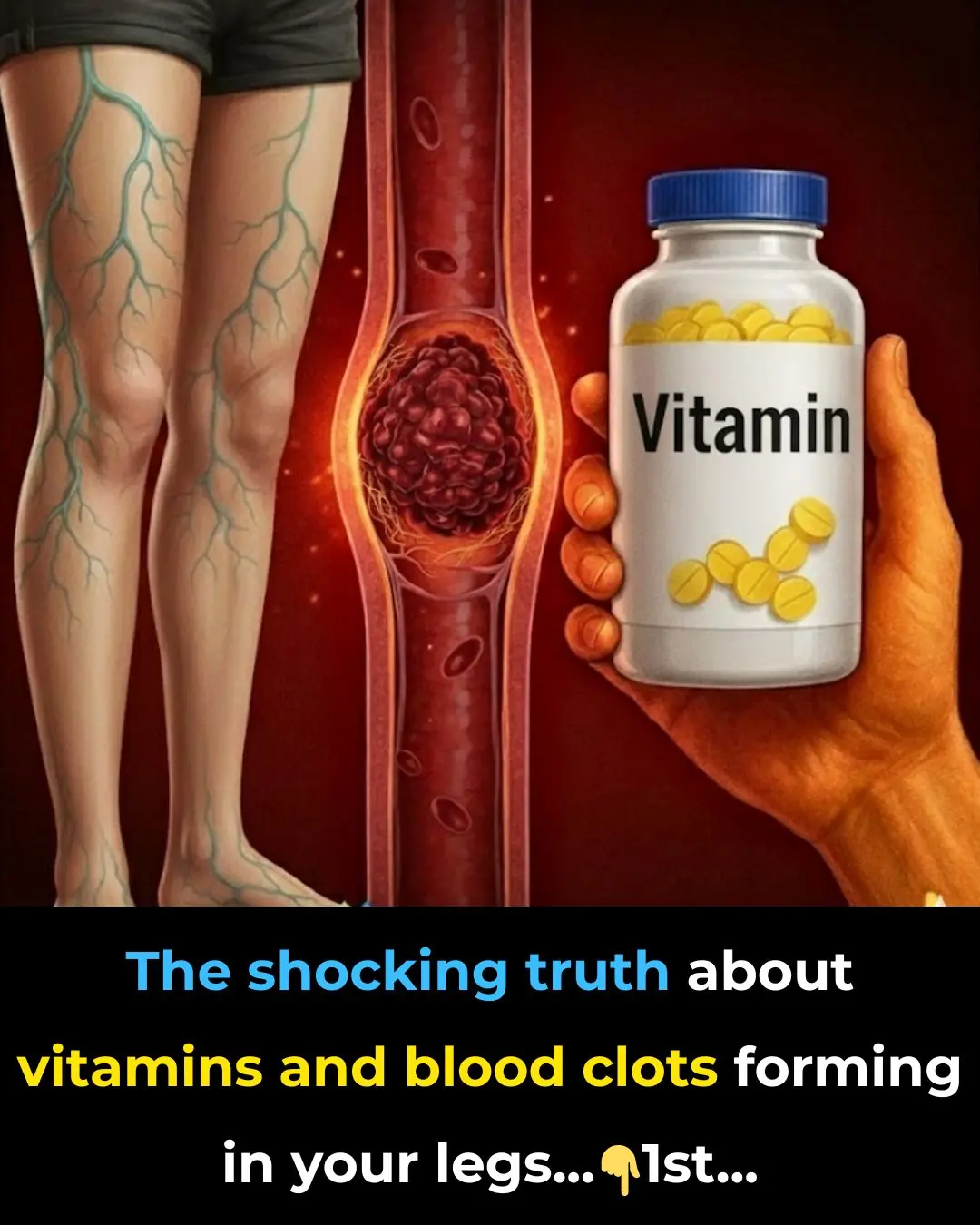 The shocking truth about vitamins and blood clots in your legs