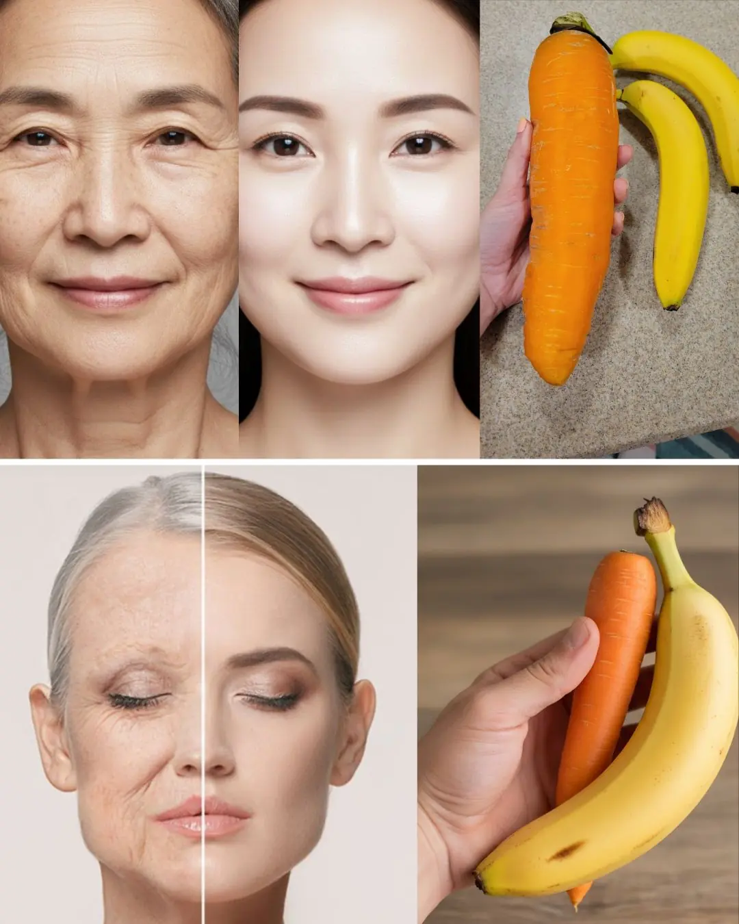 Glow Like Never Before: The Banana and Carrot Face Mask That Defies Aging 🌟