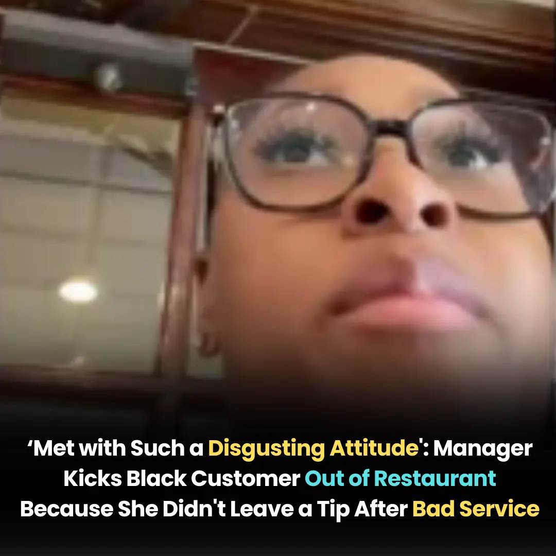 ‘Get Out!’: Black Woman Banned from Restaurant After Refusing to Tip Waitress with ‘a Disgusting Attitude,’ But She Doesn’t Back Down, Video Shows