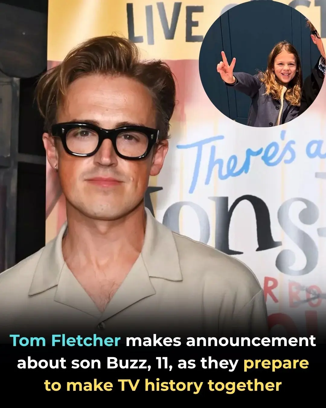 Tom Fletcher and son Buzz’s Children in Need duet airs for first time and leaves fans in tears