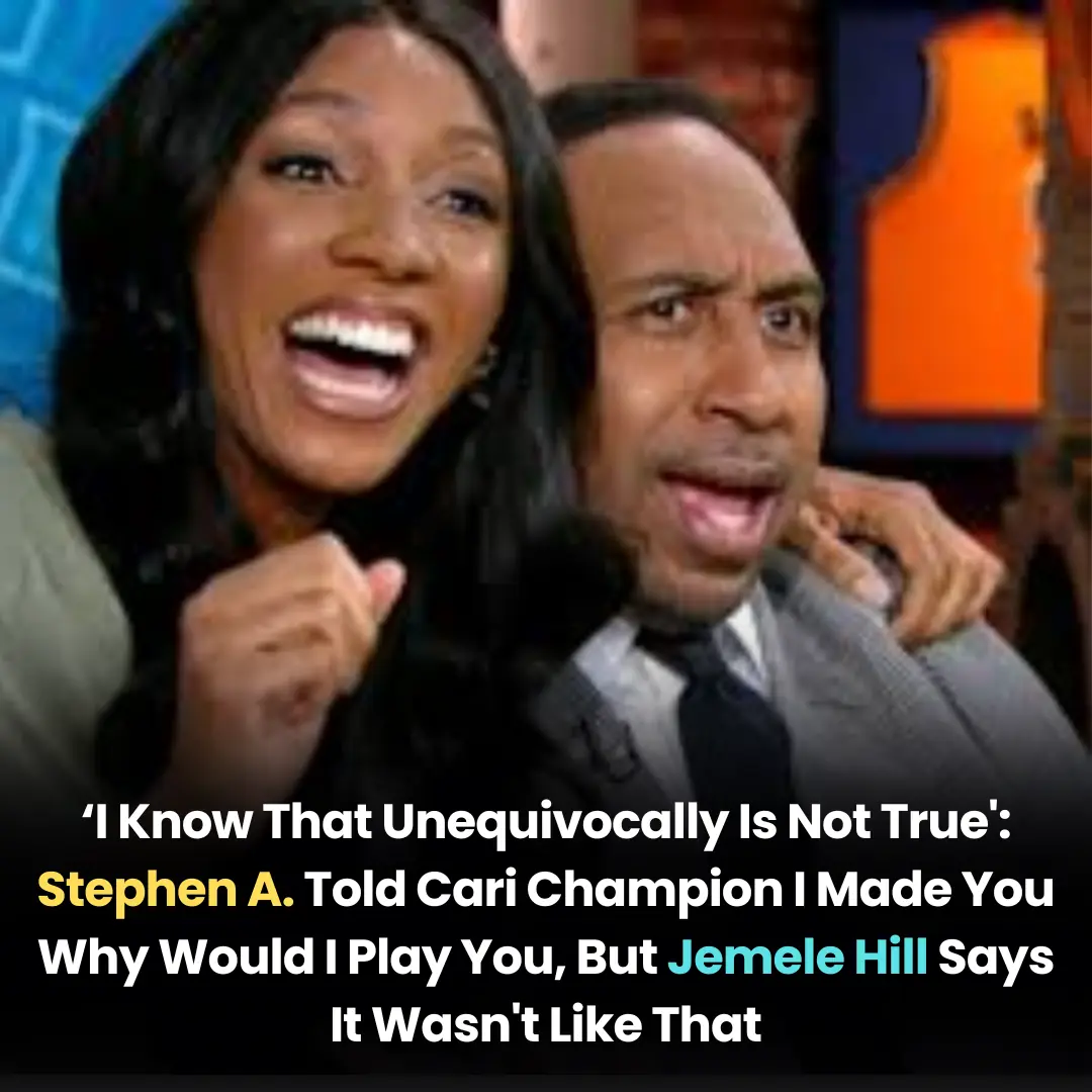 ‘I Know That Unequivocally Is Not True’: Stephen A. Told Cari Champion I Made You Why Would I Play You, But Jemele Hill Says It Wasn’t Like That