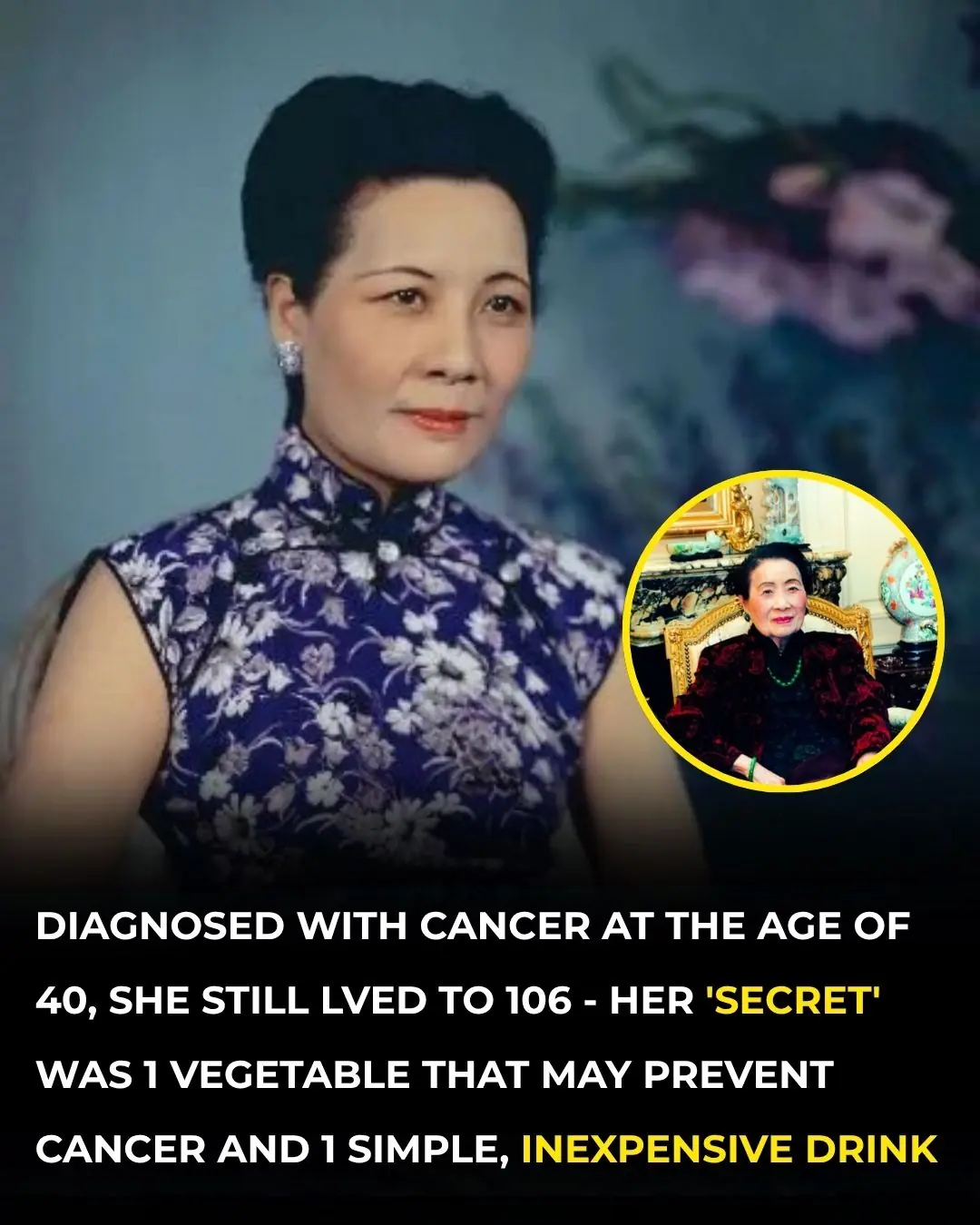 A legacy of health: Soong Mei-ling – longevity and fight against cancer