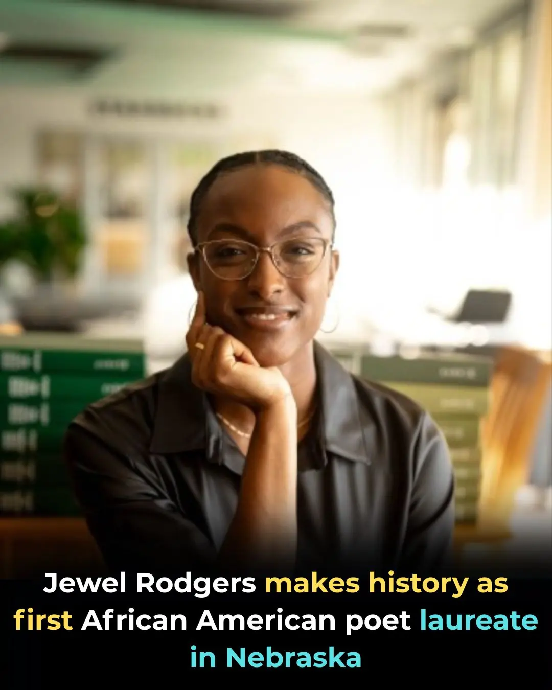 Jewel Rodgers Makes History as First African American Poet Laureate in Nebraska