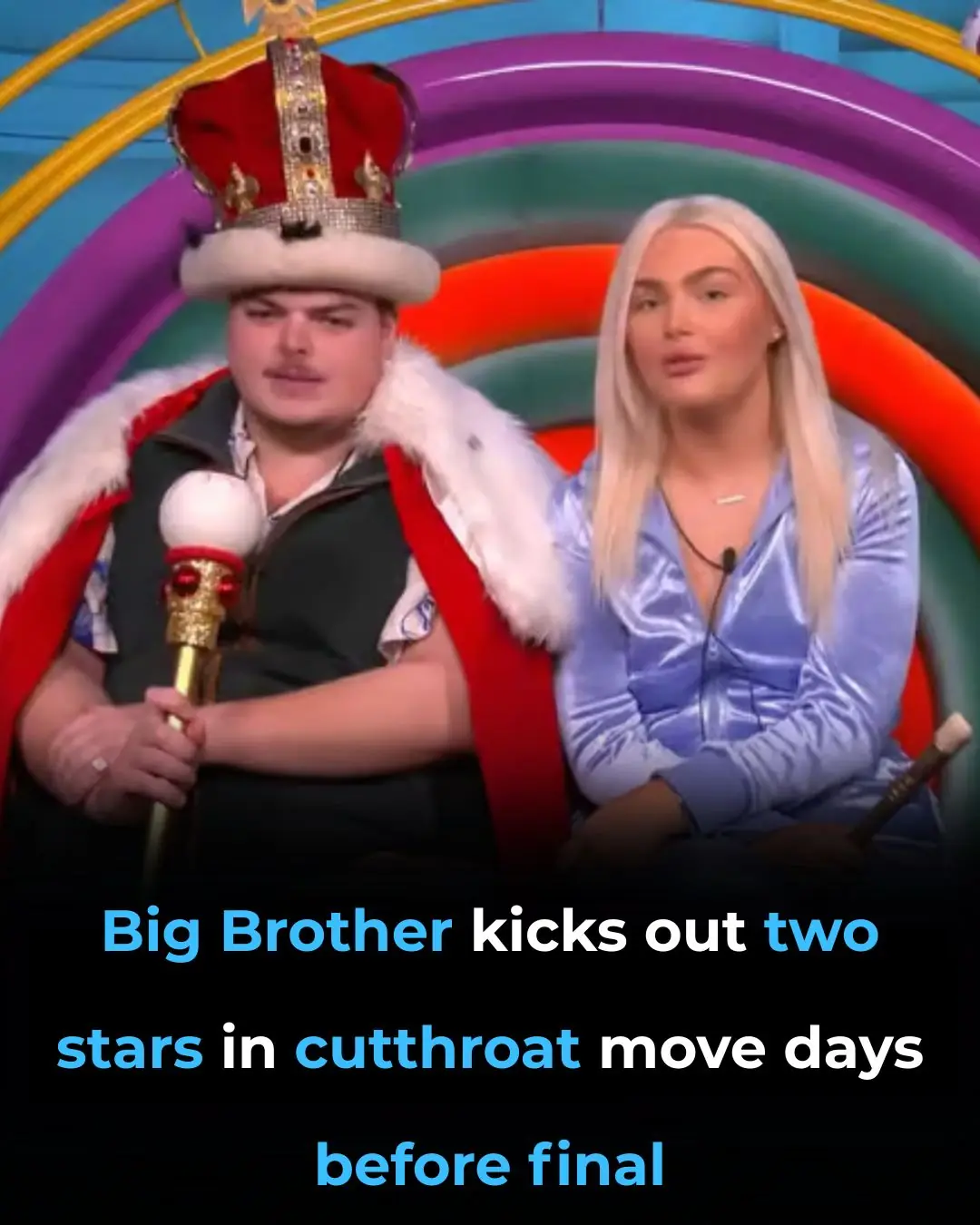 Big Brother kicks out two stars in cutthroat move days before final