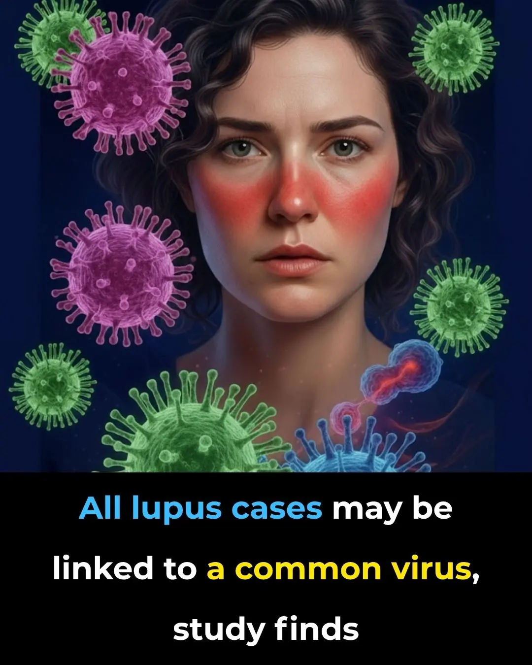 All lupus cases may be linked to a common virus, study finds