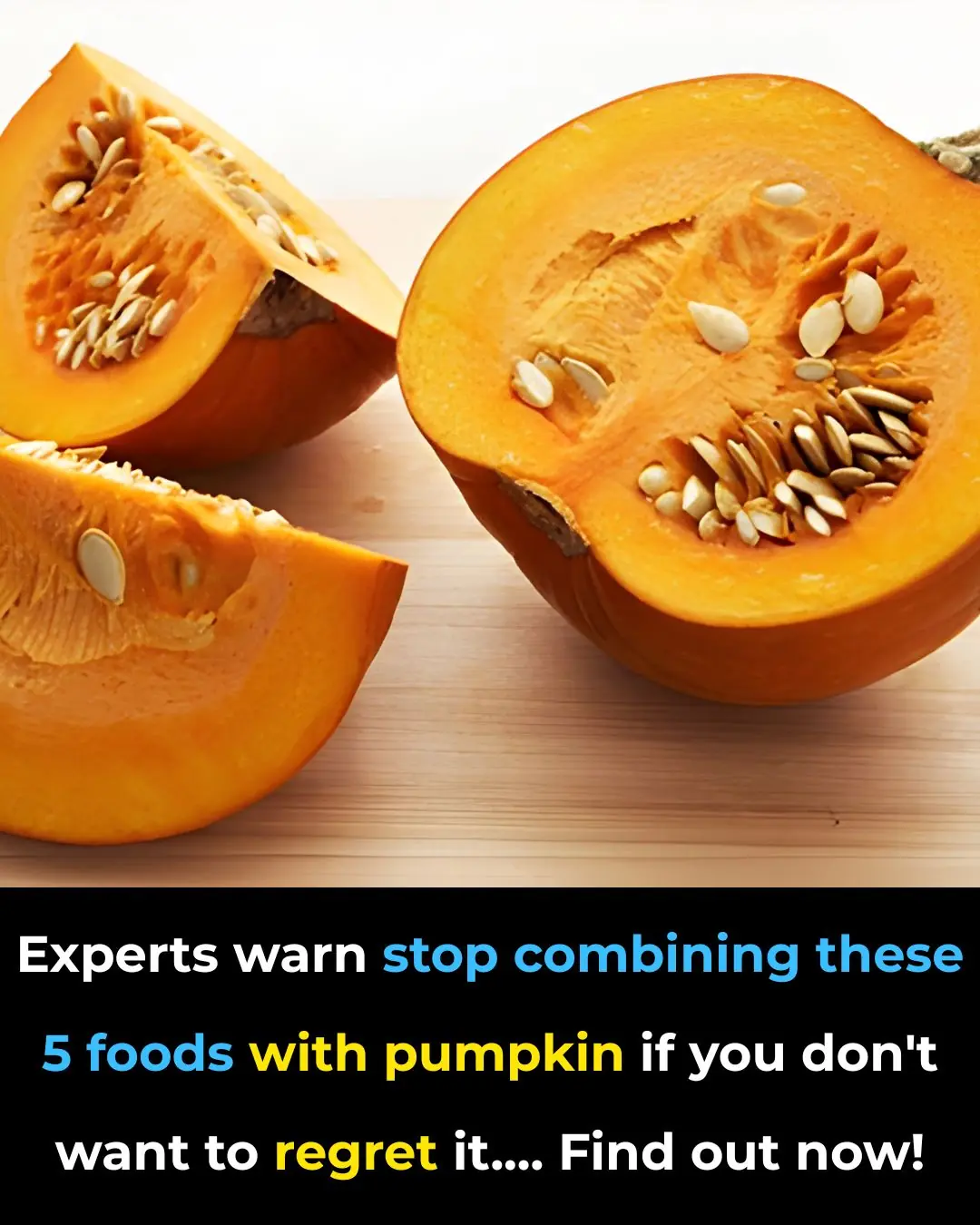 5 Foods You Should Never Combine with Pumpkin