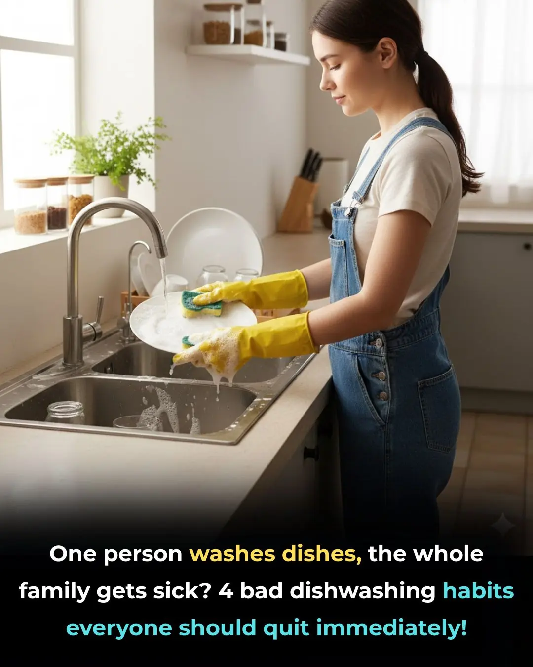 One Person Washes the Dishes, the Whole Family Gets Sick? 4 Dishwashing Mistakes Everyone Should Stop Immediately