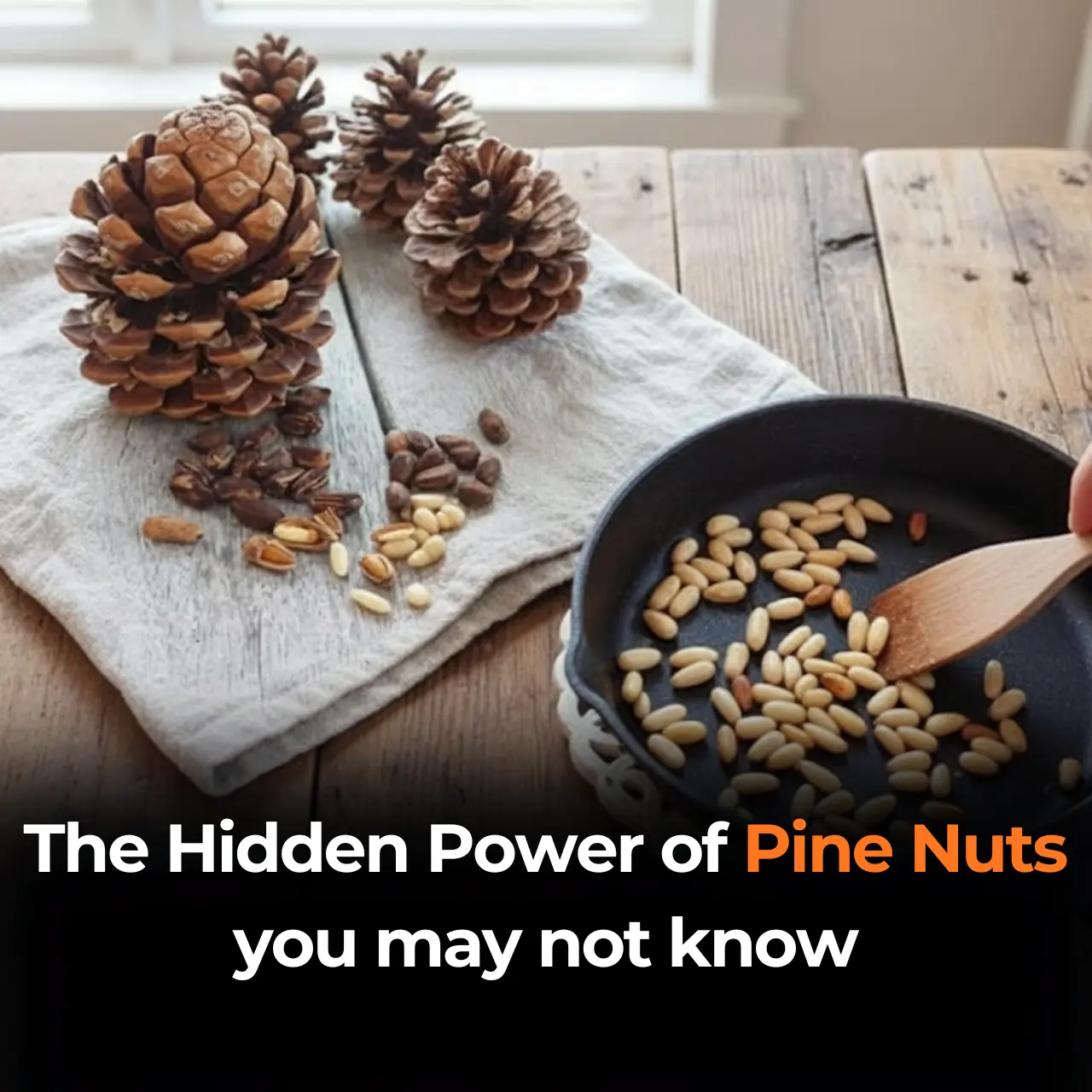 The Hidden Power of Pine Nuts: Benefits, Nutritional Strength, and How to Use Them